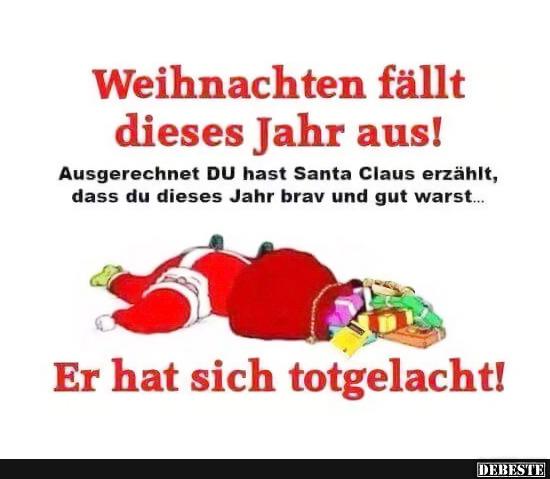 Weihnachten fällt dieses Jahr aus! - Lustige Bilder | DEBESTE.de