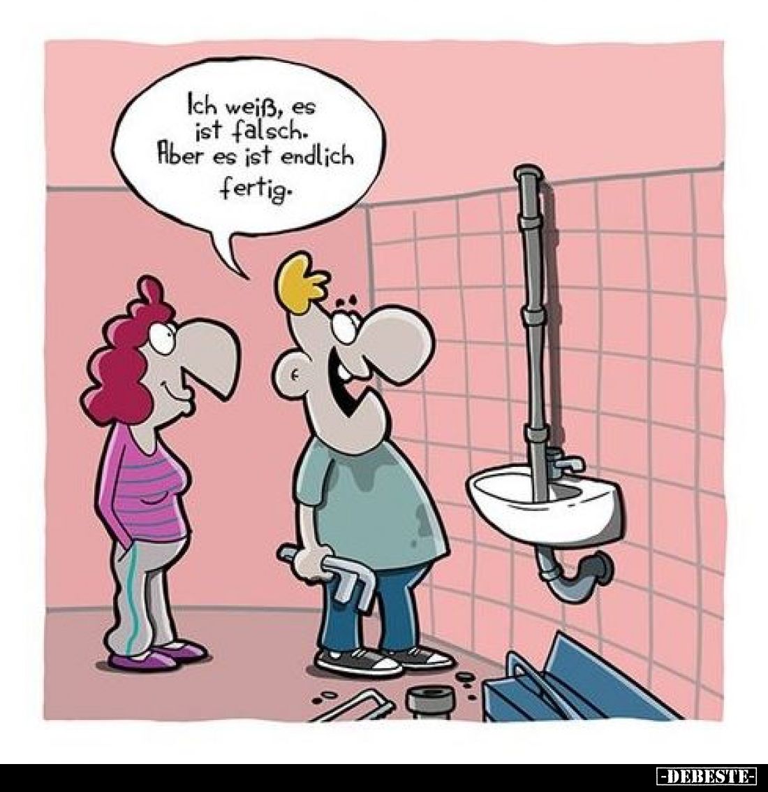 Ich weiß, es ist falsch. Aber es ist endlich fertig.
