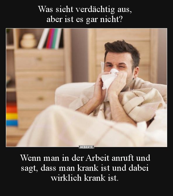 Was sieht verdächtig aus, aber ist es gar nicht?..