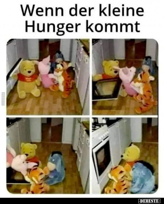 Wenn der kleine Hunger kommt... - Lustige Bilder | DEBESTE.de