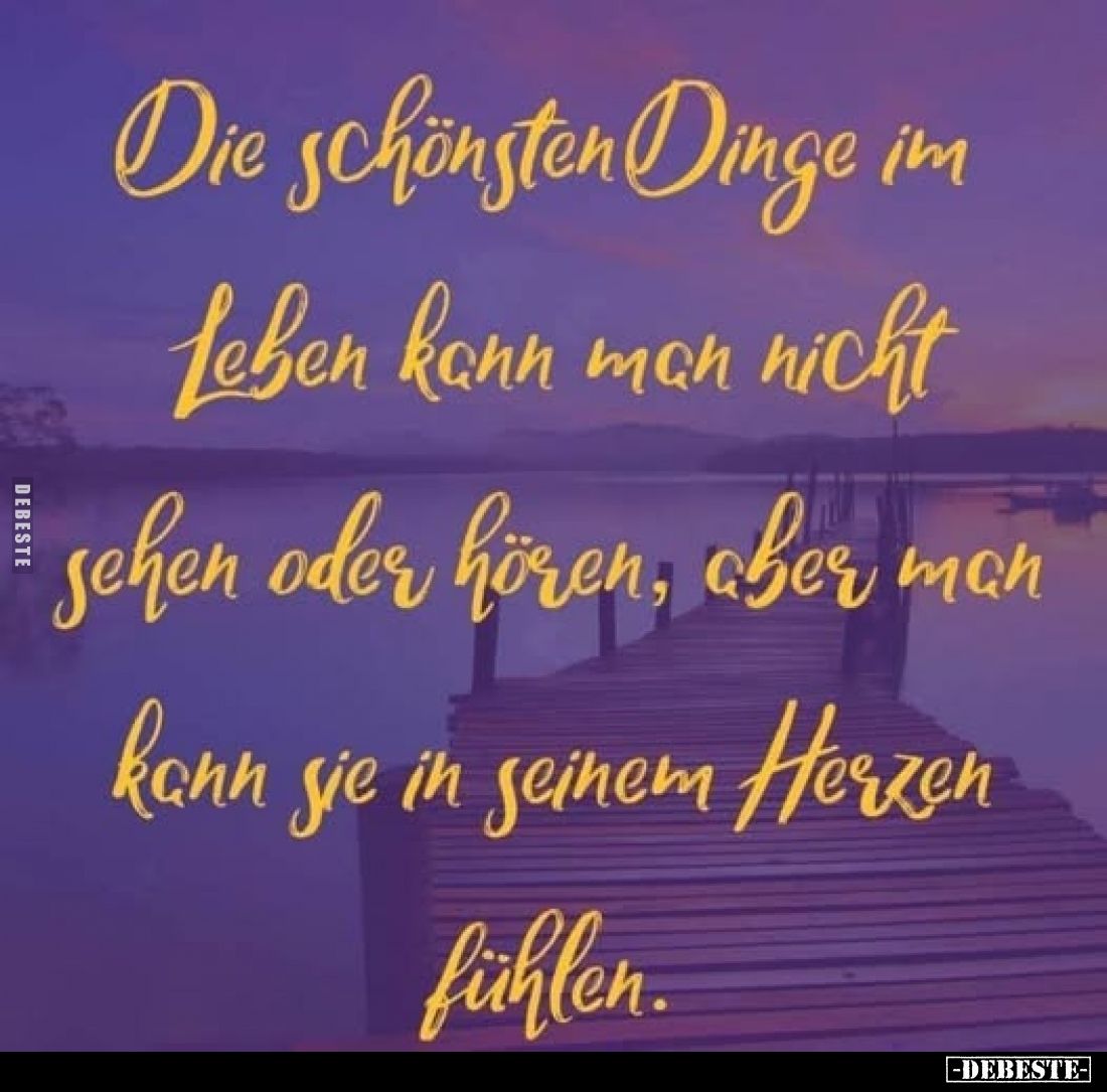 Die schönsten Dinge im Leben kann man nicht sehen oder.. - Lustige Bilder | DEBESTE.de