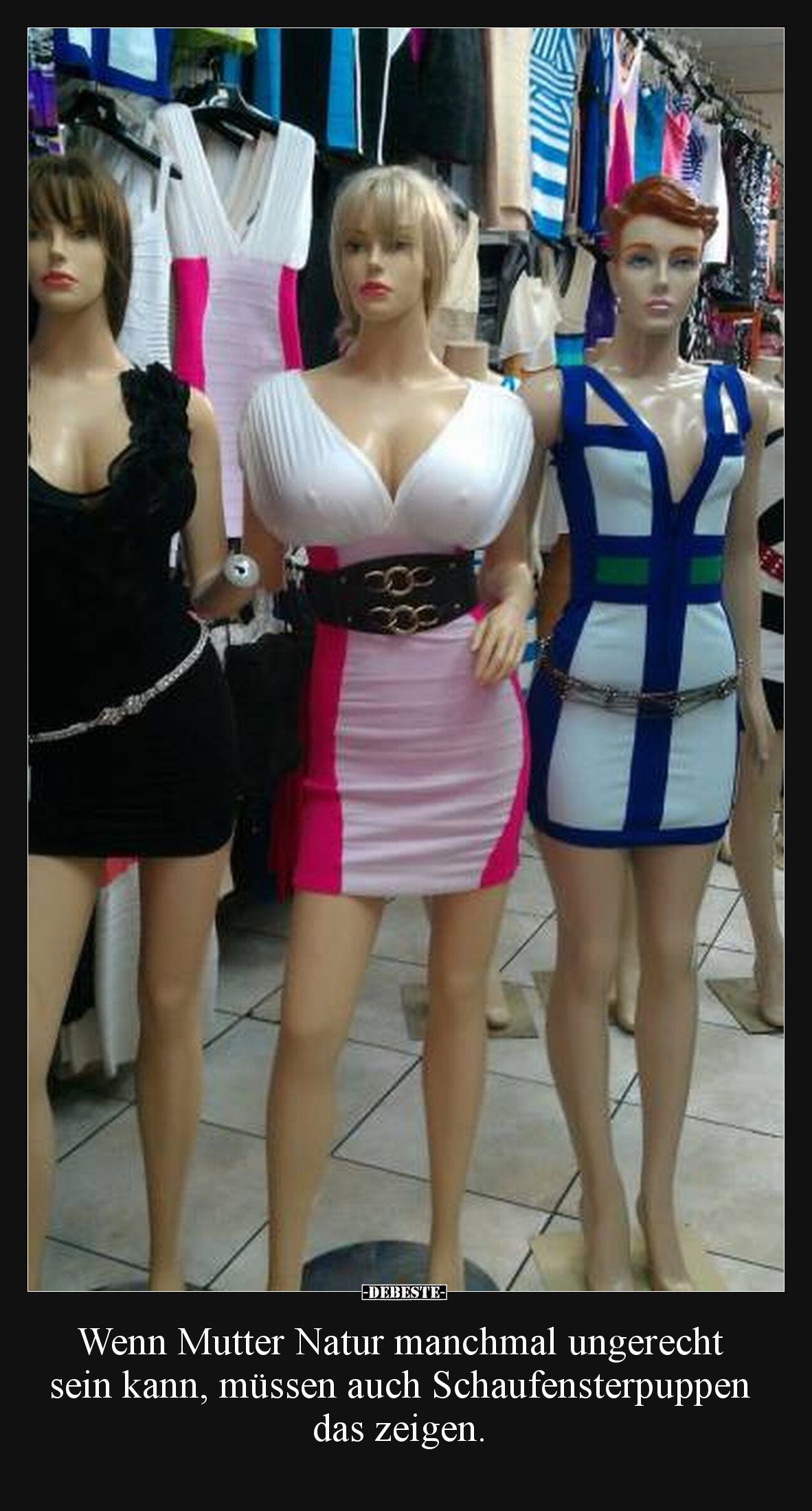 Wenn Mutter Natur manchmal ungerecht sein kann, müssen.. - Lustige Bilder | DEBESTE.de