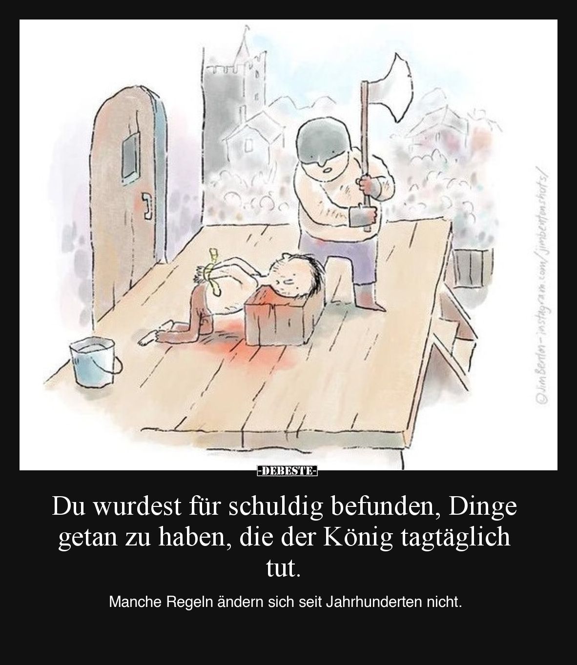 Du wurdest für schuldig befunden, Dinge getan zu haben.. - Lustige Bilder | DEBESTE.de