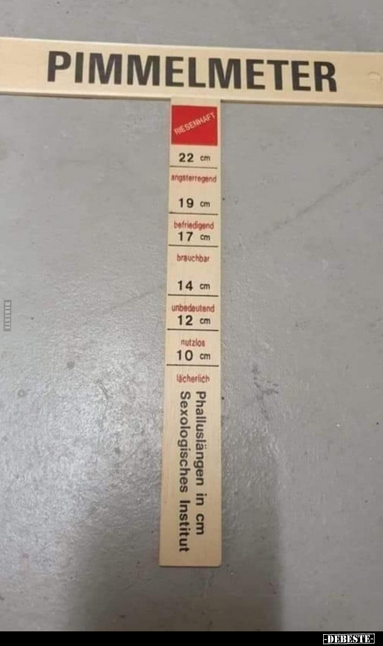 Pimmelmeter..
