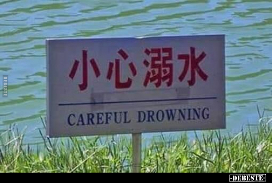 CAREFUL DROWNING