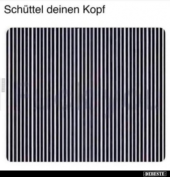 Schüttel deinen Kopf