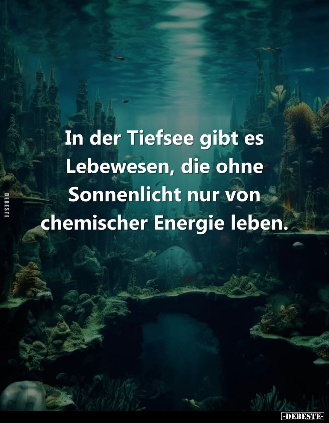 In der Tiefsee gibt es Lebewesen... - Lustige Bilder | DEBESTE.de