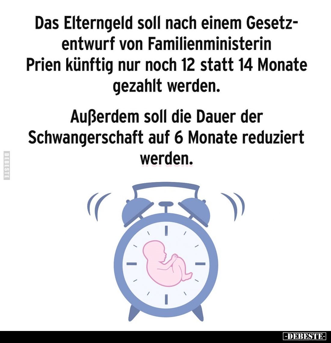 Das Elterngeld soll nach einem Gesetzentwurf von Familienministerin Prien künftig nur noch 12 statt 14 Monate gezahlt werden....
