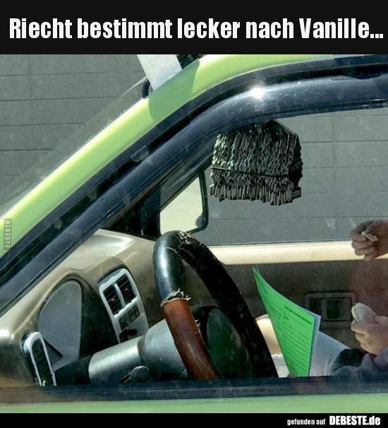 Riecht bestimmt lecker nach Vanille...