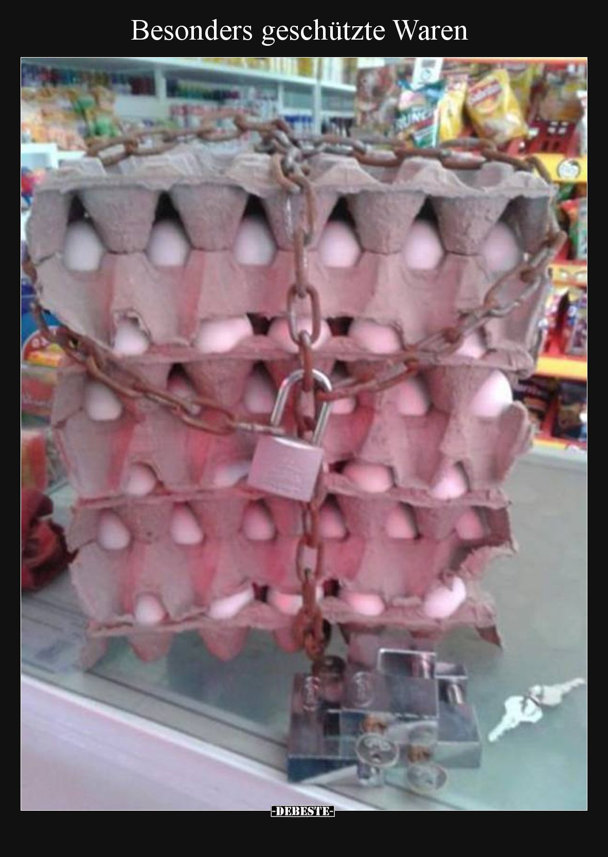 Besonders geschützte Waren