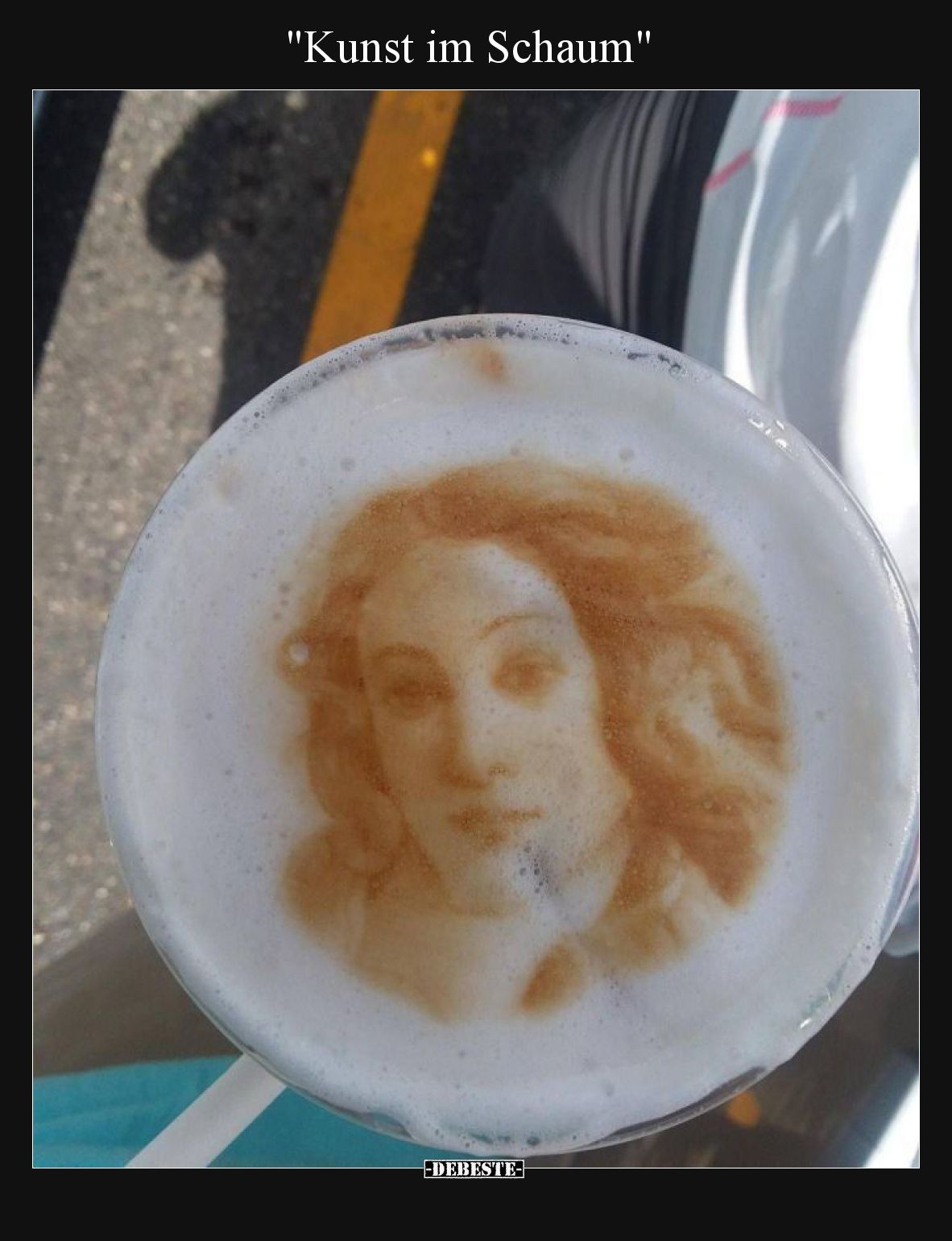 Kunst im Schaum