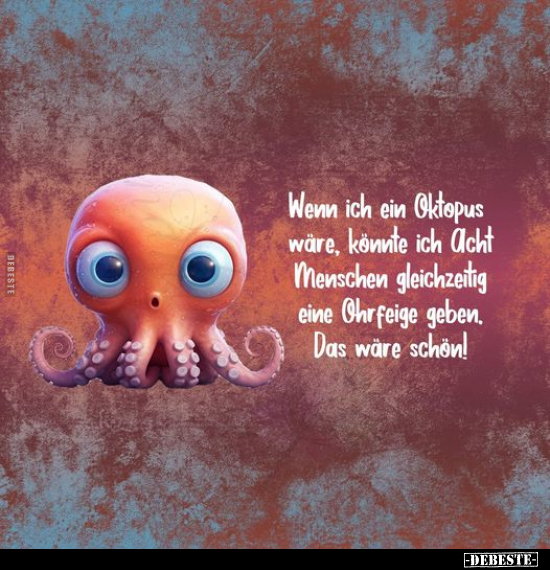 Wenn ich ein Oktopus wäre.. - Lustige Bilder | DEBESTE.de