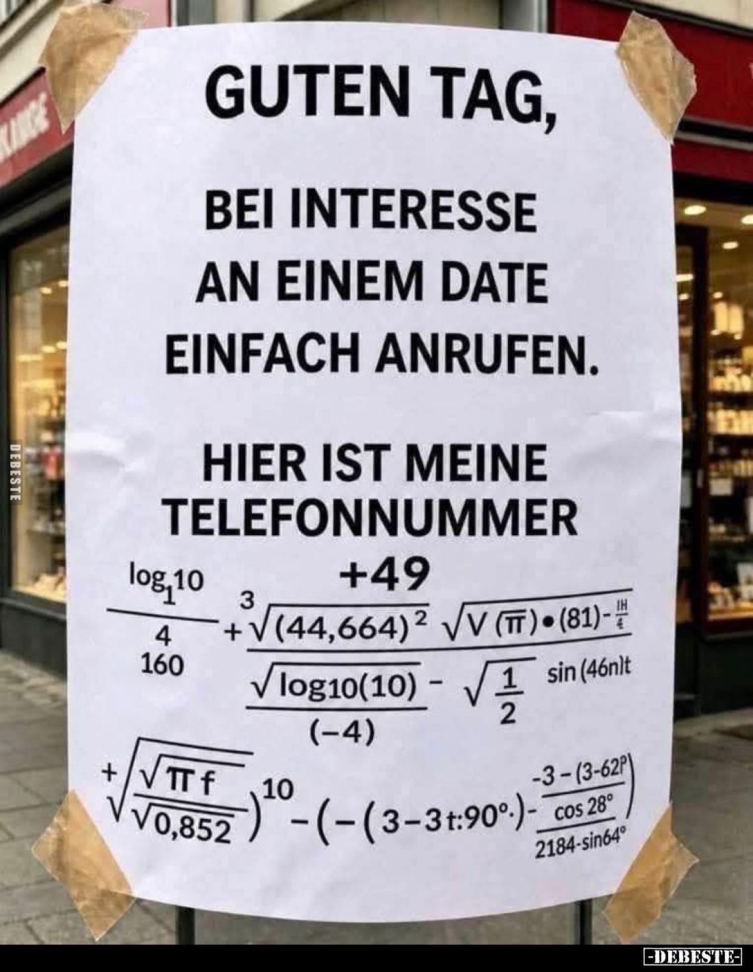 Guten Tag,
Bei Interesse an einem Date einfach anrufen.
Hier ist meine Telefonnummer.
