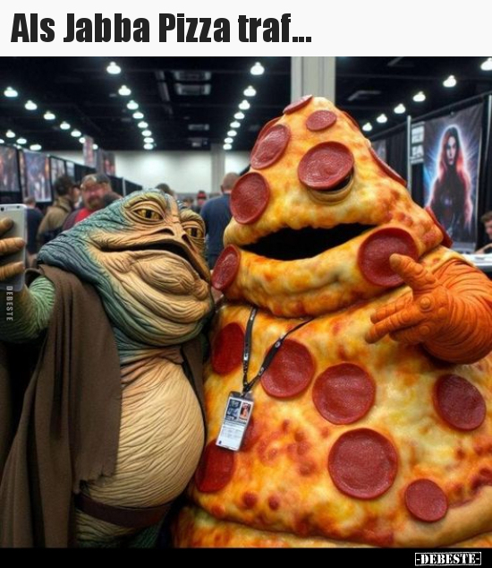 Als Jabba Pizza traf... - Lustige Bilder | DEBESTE.de