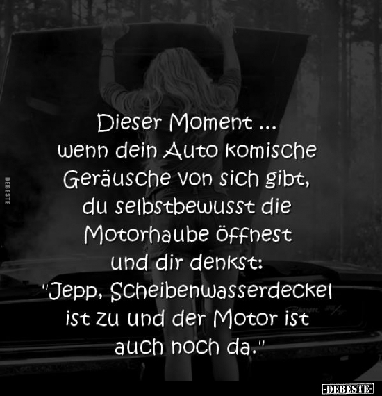 Dieser Moment, wenn dein Auto.. - Lustige Bilder | DEBESTE.de