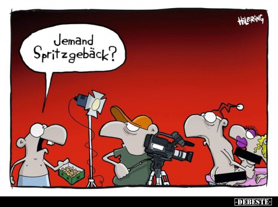 Jemand Spritzgebäck?..