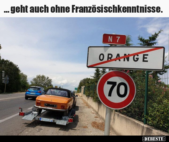 … geht auch ohne Französischkenntnisse... - Lustige Bilder | DEBESTE.de