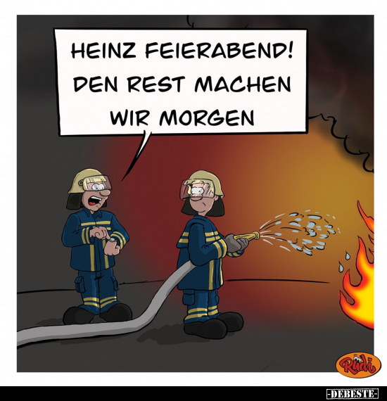 Heinz Feierabend!.. - Lustige Bilder | DEBESTE.de