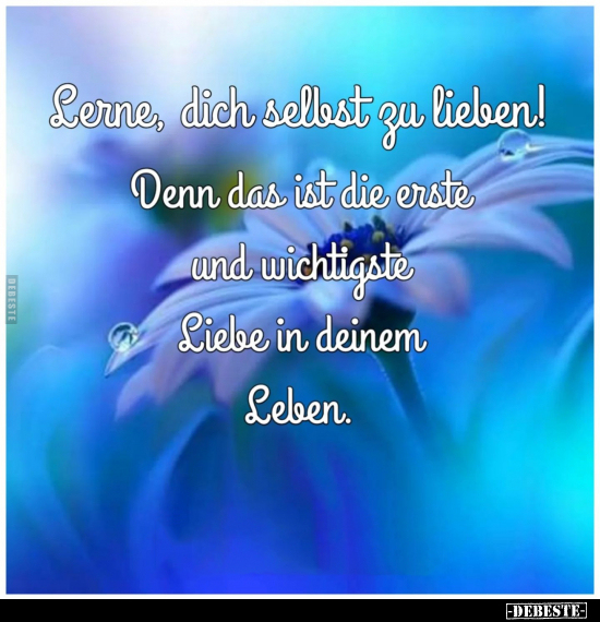 Lerne, dich selbst zu lieben!.. - Lustige Bilder | DEBESTE.de