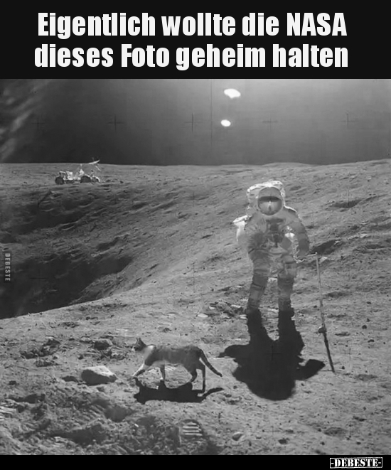 Eigentlich wollte die NASA dieses Foto geheim halten.. - Lustige Bilder | DEBESTE.de