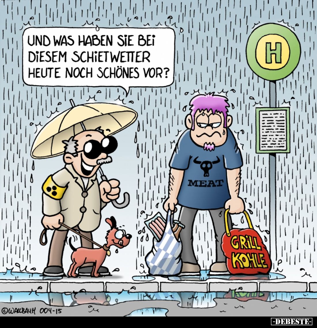 Und was haben sie bei diesem Schietwetter... - Lustige Bilder | DEBESTE.de