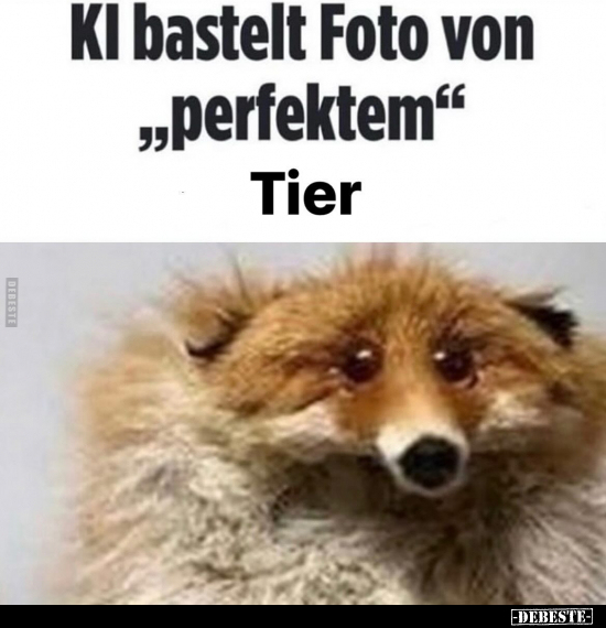 KI bastelt Foto von "perfektem" Tier.. - Lustige Bilder | DEBESTE.de