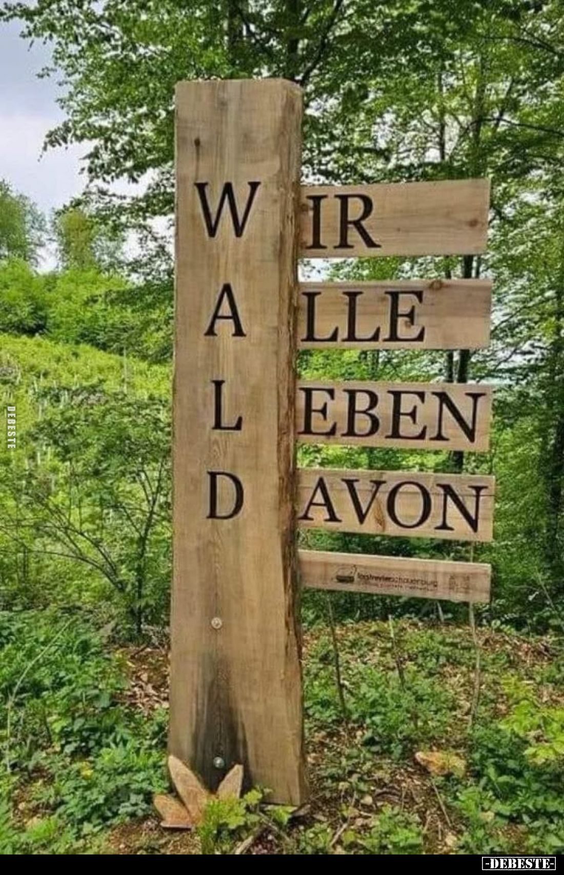 Wir alle leben davon.