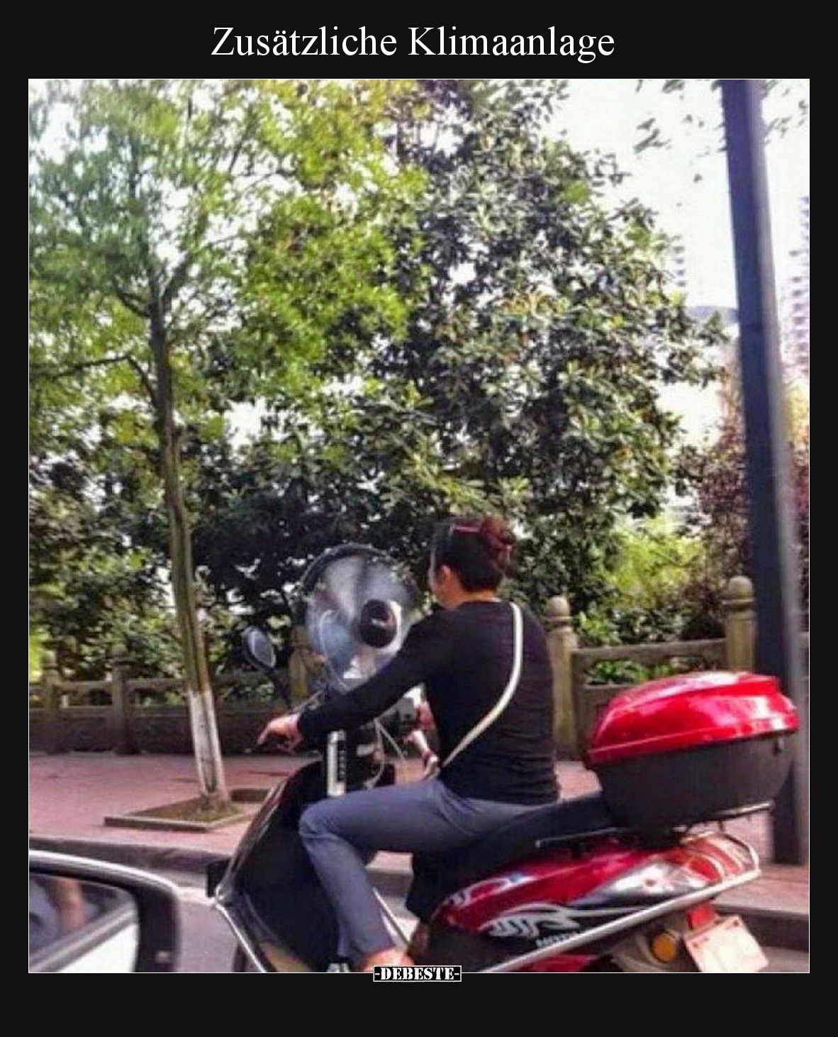 Zusätzliche Klimaanlage