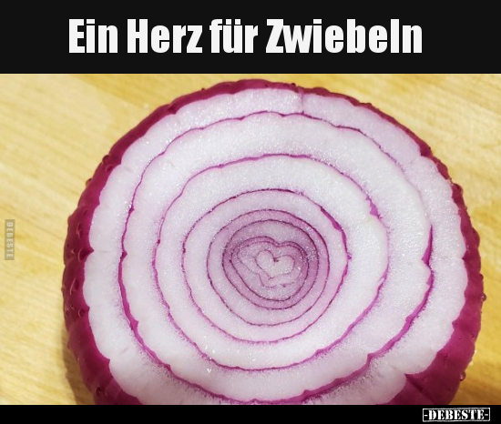 Ein Herz für Zwiebeln.. - Lustige Bilder | DEBESTE.de