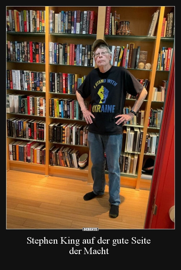 Stephen King auf der gute Seite der Macht