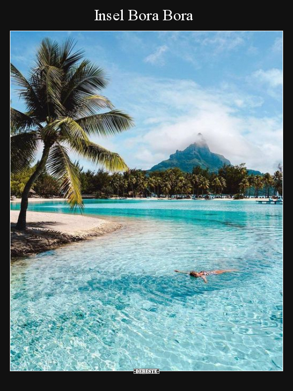 Insel Bora Bora..