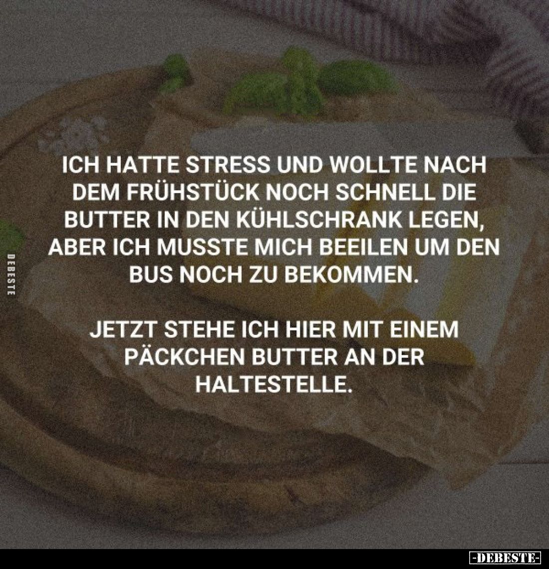 Ich hatte Stress und wollte nach dem Frühstück noch schnell.. - Lustige Bilder | DEBESTE.de