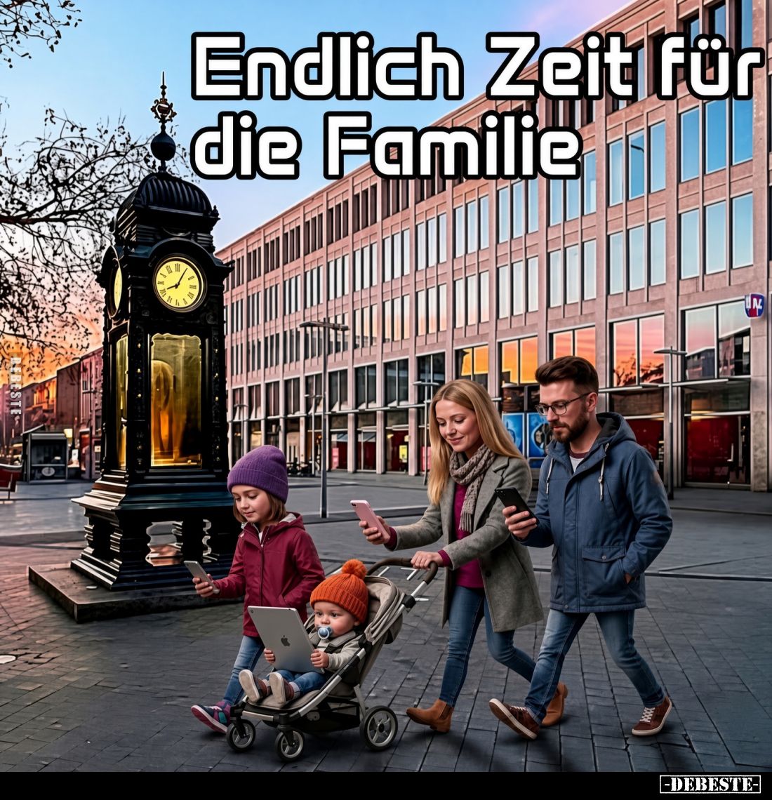 Endlich Zeit für die Familie