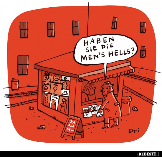 Haben Sie die Men's Hells?