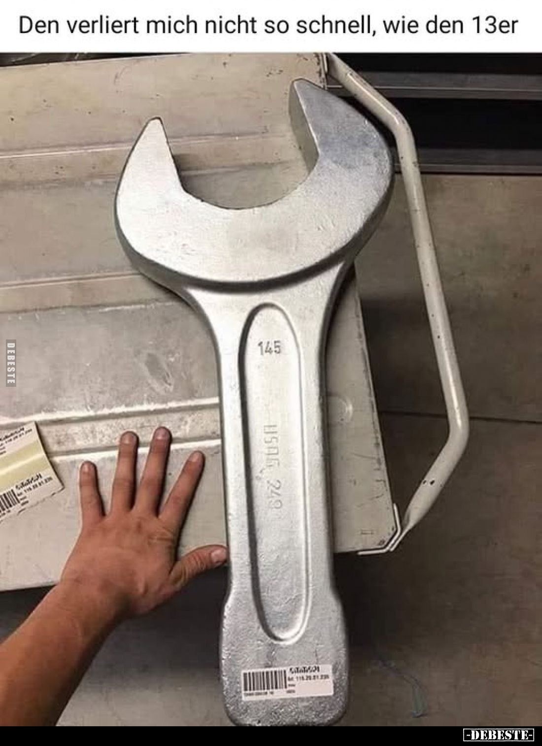 Den verliert mich nicht so schnell, wie den 13er