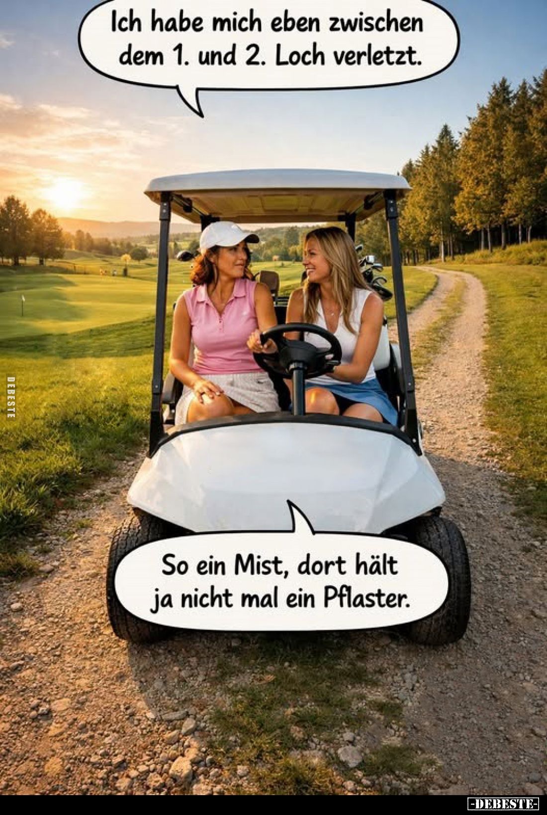 Ich habe mich eben zwischen dem 1. und 2. Loch verletzt.
-
So ein Mist, dort hält ja nicht mal ein Pflaster.