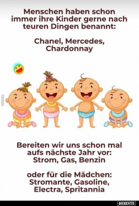 Menschen haben schon immer ihre Kinder gerne nach teuren.. - Lustige Bilder | DEBESTE.de