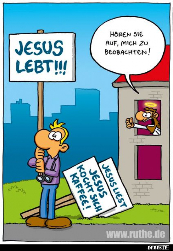 Jesus lebt!!!.. - Lustige Bilder | DEBESTE.de
