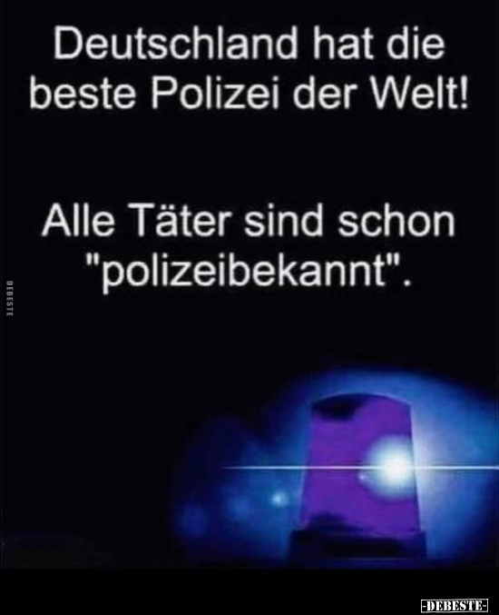 Deutschland, Polizei, Der Welt