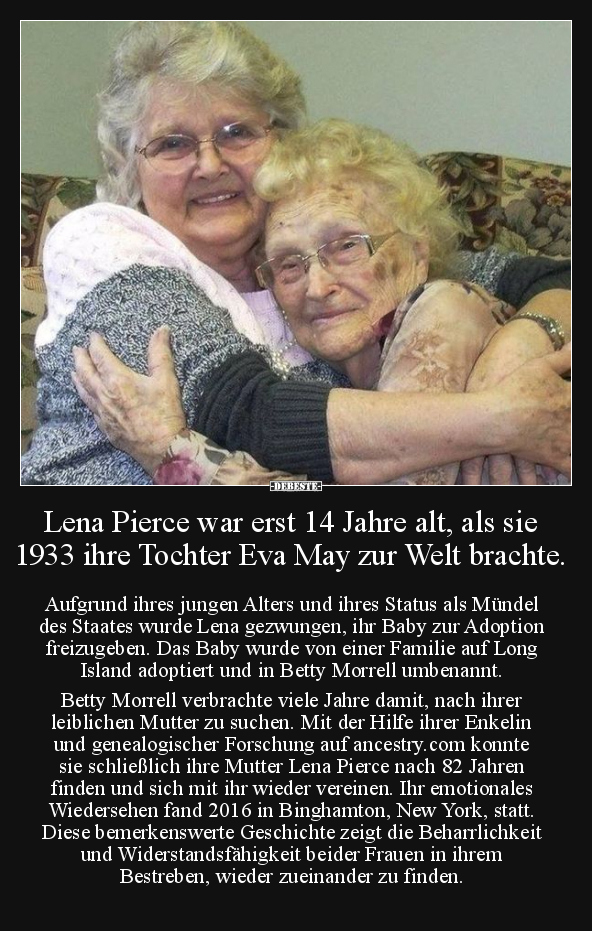 Lena Pierce war erst 14 Jahre alt.. - Lustige Bilder | DEBESTE.de