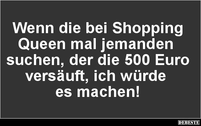 Wenn die bei Shopping Queen mal jemanden suchen.. - Lustige Bilder | DEBESTE.de