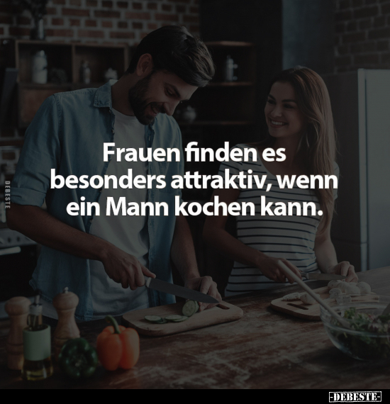 Frauen, Wenn, Mann, Kochen