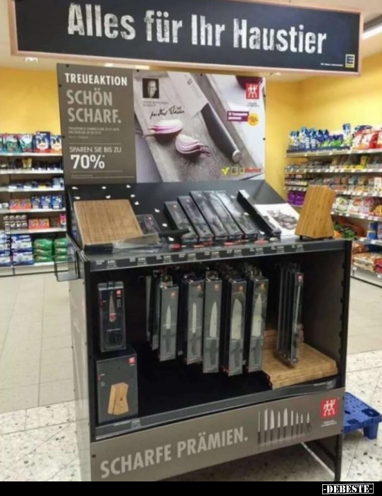 Alles für Ihr Haustier..