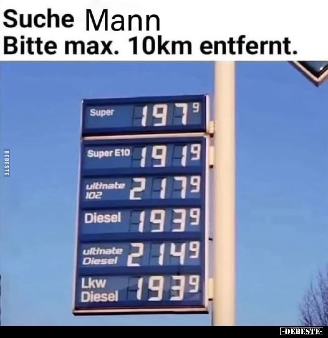 Suche Mann - Bitte max. 10km entfernt... - Lustige Bilder | DEBESTE.de