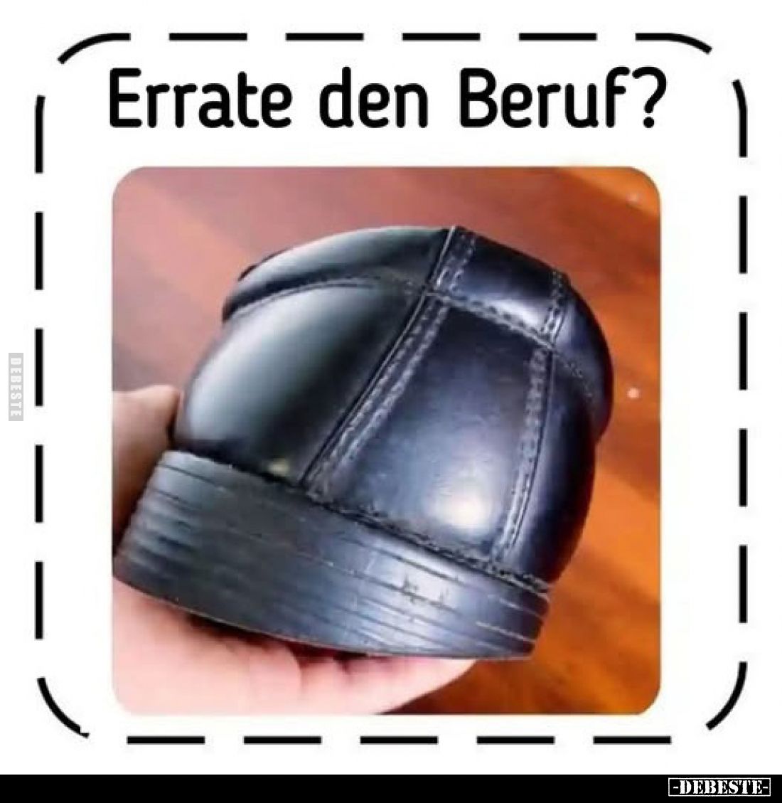 Errate den Beruf?
