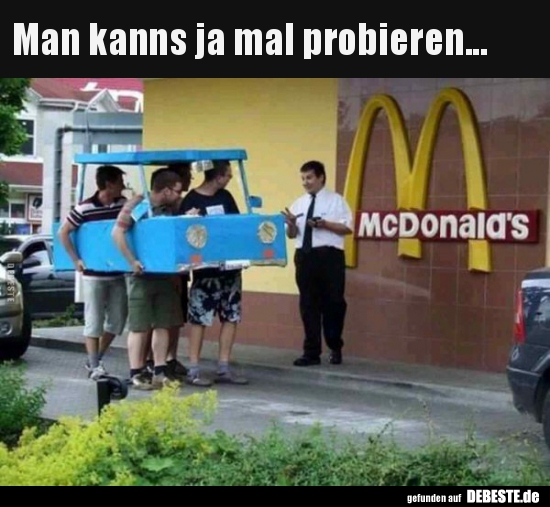 Man kanns ja mal probieren...