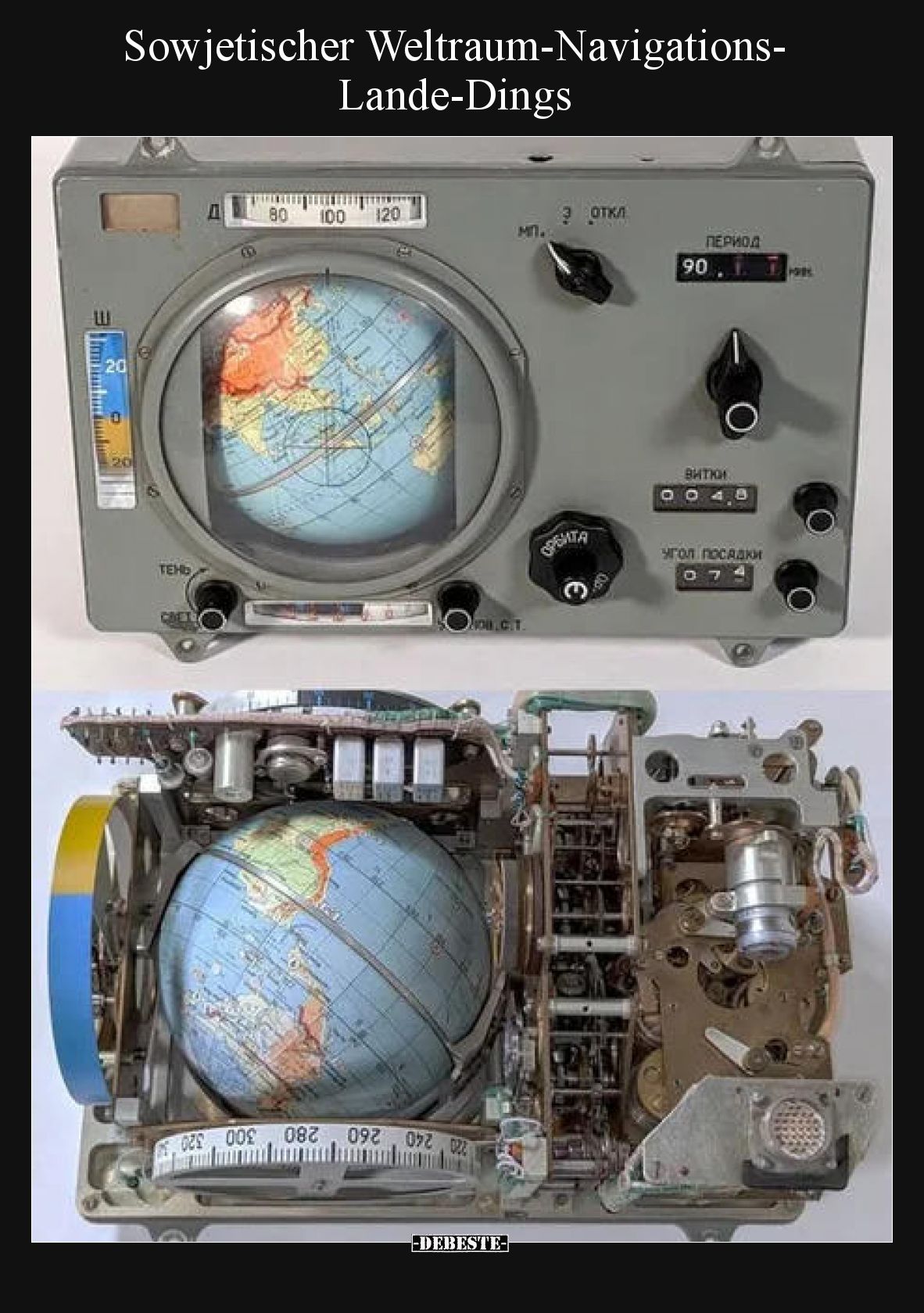 Sowjetischer Weltraum-Navigations-Lande-Dings