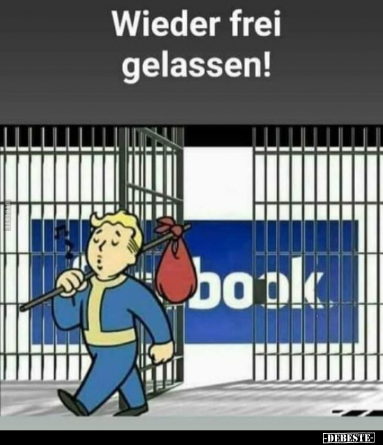 Wieder frei gelassen!..