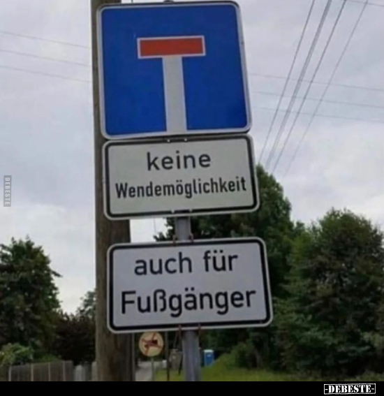 Fuß, Ende