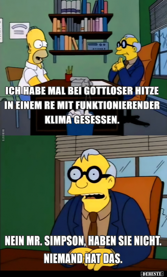 Ich habe mal bei gottloser Hitze in einem RE mit.. - Lustige Bilder | DEBESTE.de